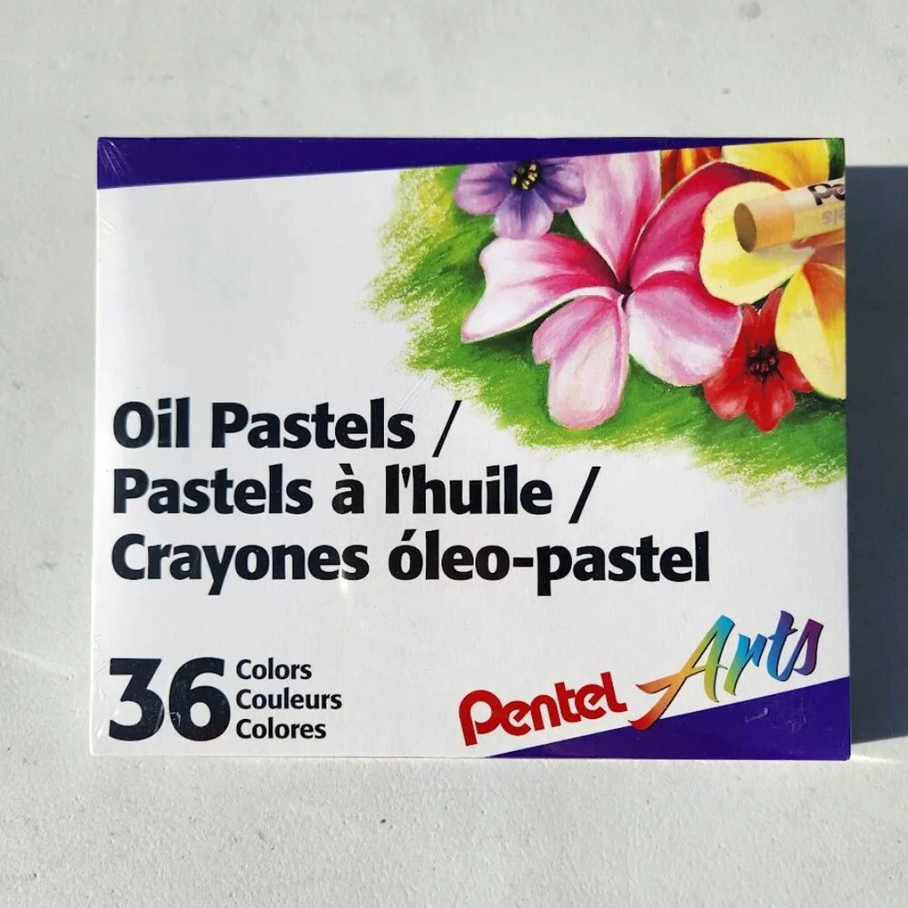 NEW Oil Pastels 36 Count Sticks Chalk Art Supplies Easter Basket Gift Stocking S
